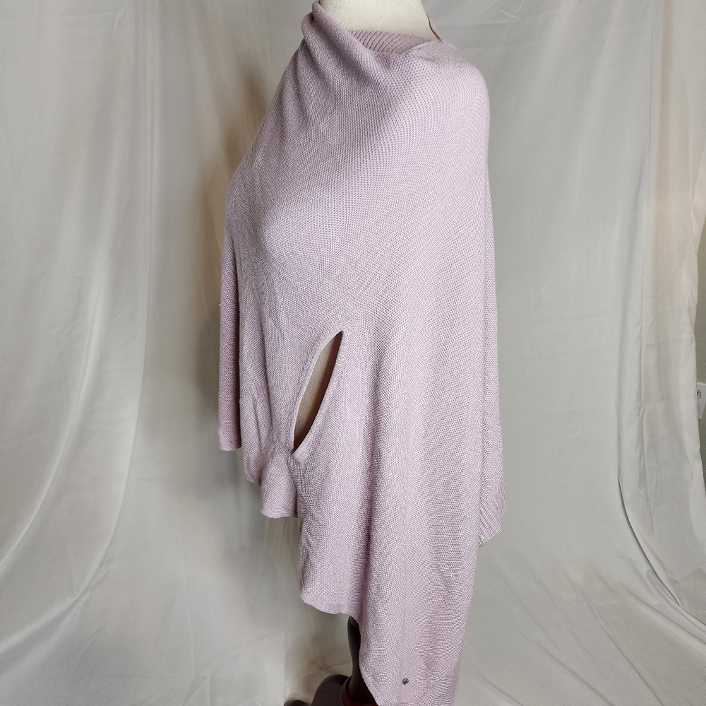 Lululemon Lilac Pink Forward Flow Sweater Poncho One Size - Picture 4 of 16